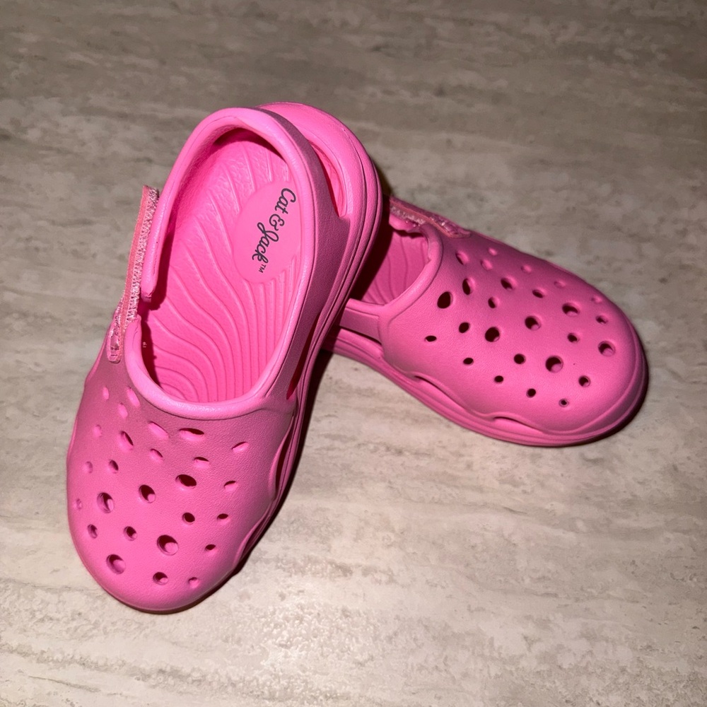 Kids Pink Clogs